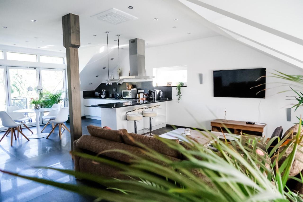 Modern Loft/Apartment Near Bonn Dtag/Dhl/Un 코니그스빈터 외부 사진